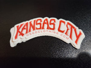 Kansas City TL Football Stickers