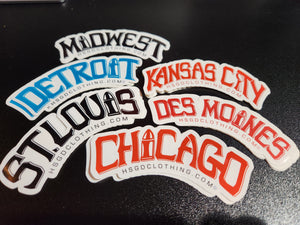 Des Moines TL Stickers