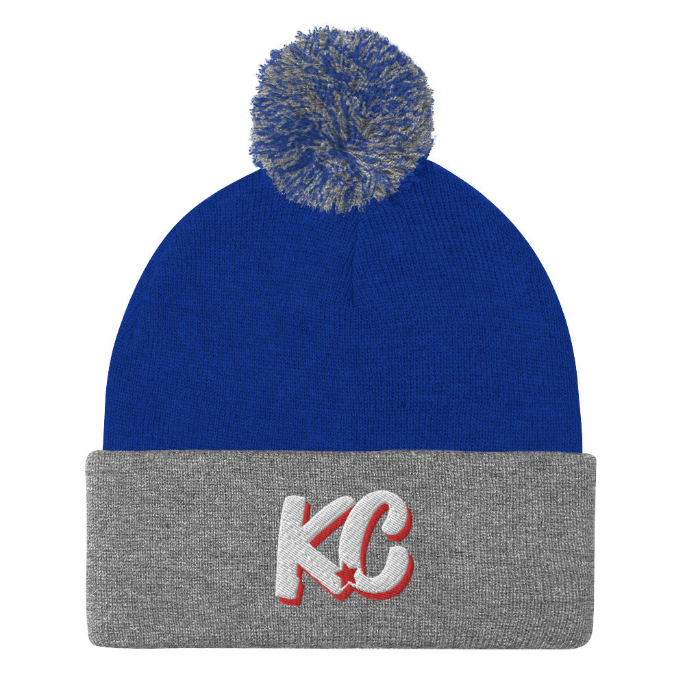 KC Pom Pom Knit Cap