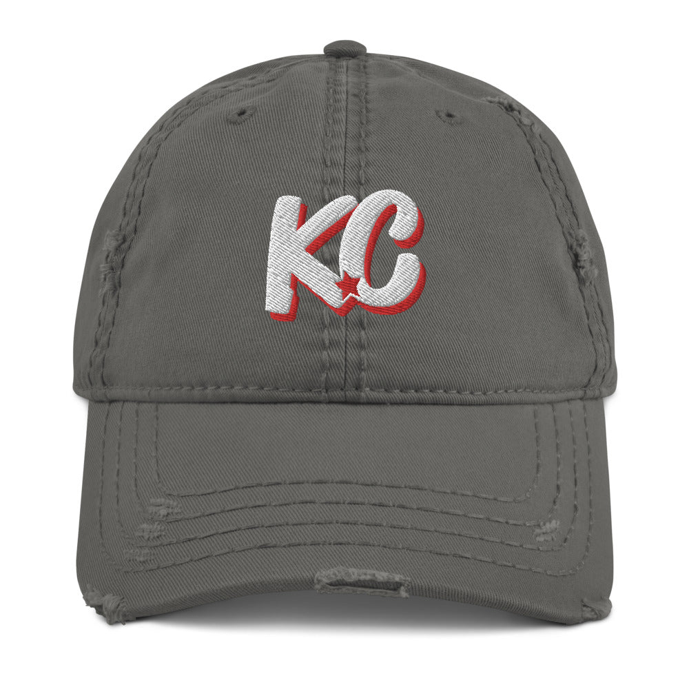 KC Star Distressed Dad Hat