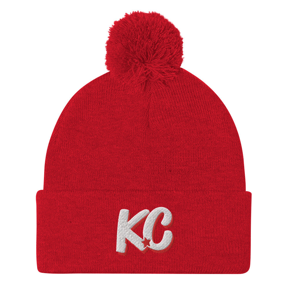 KC Pom Pom Knit Cap