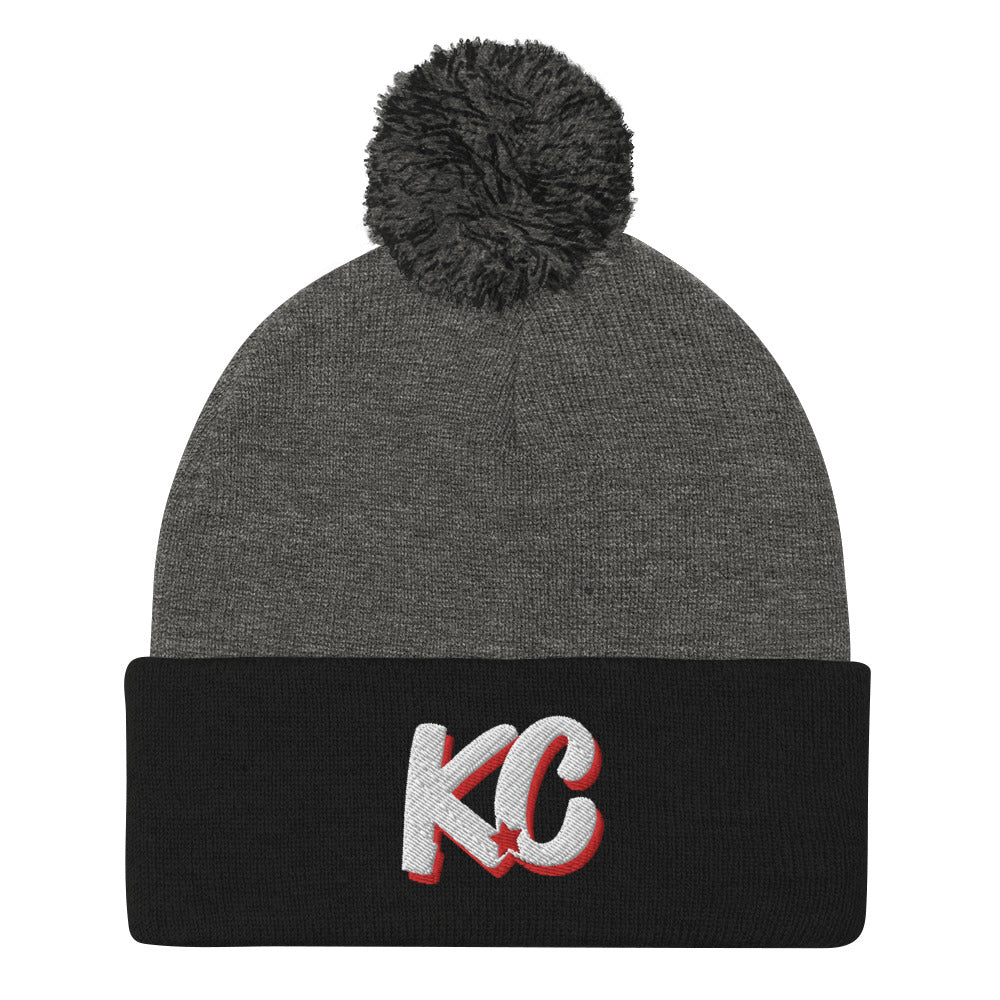 KC Pom Pom Knit Cap